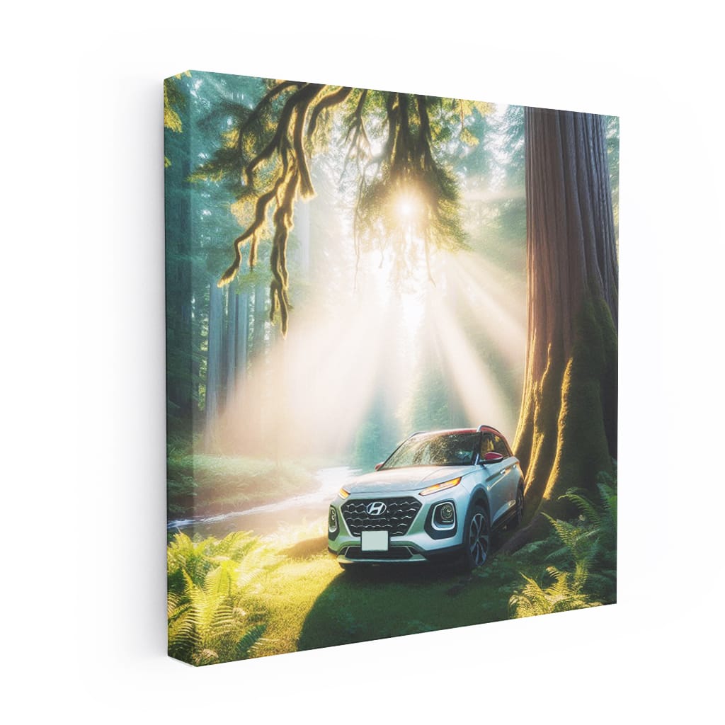 Hyundai Venue Forest Wall Art