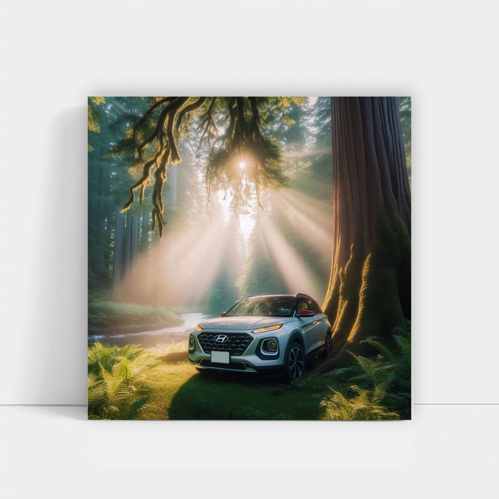 Hyundai Venue Forest Wall Art