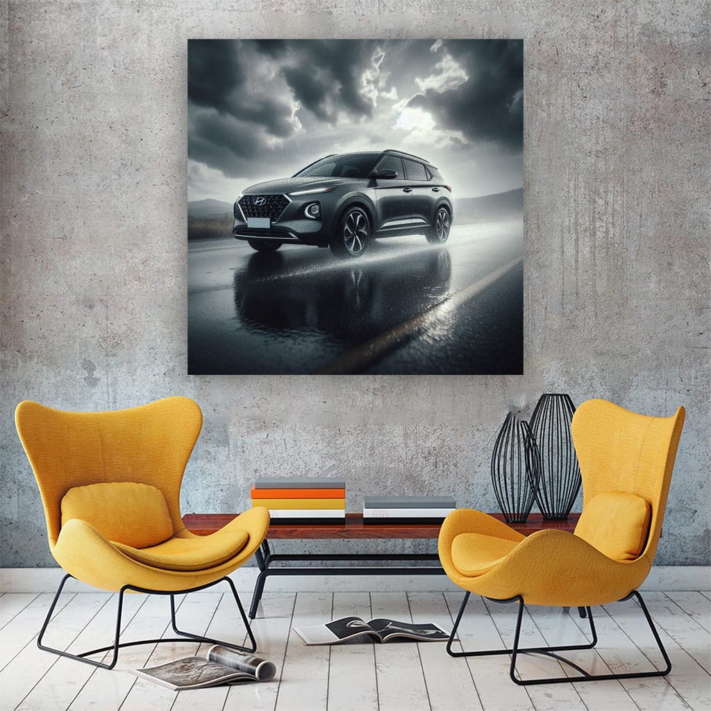 Hyundai Venue in Cloudy Conditions - Compact and Versatile