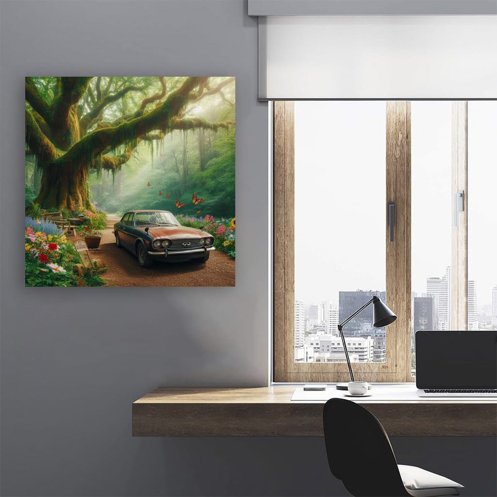 Infiniti Old Retro Natu Wall Art