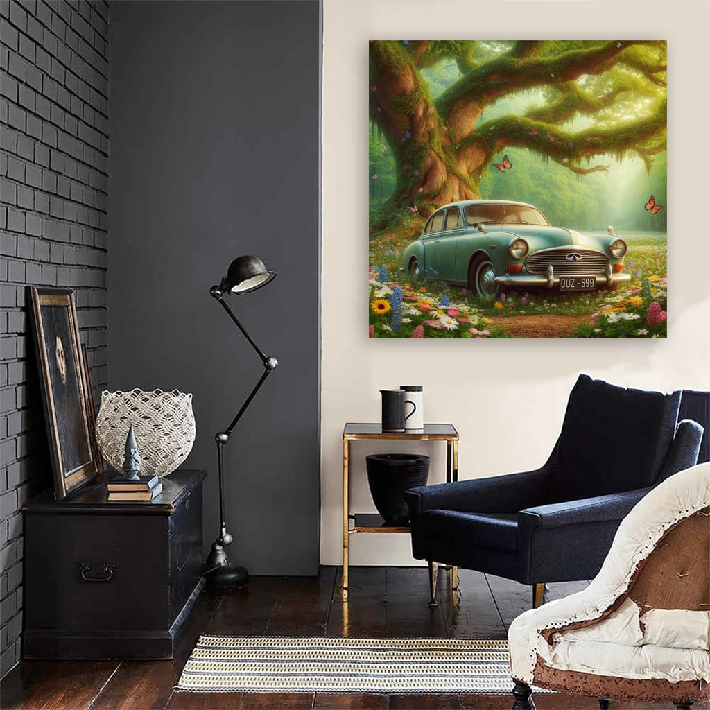 Infiniti Old Retro Nature Wall Art