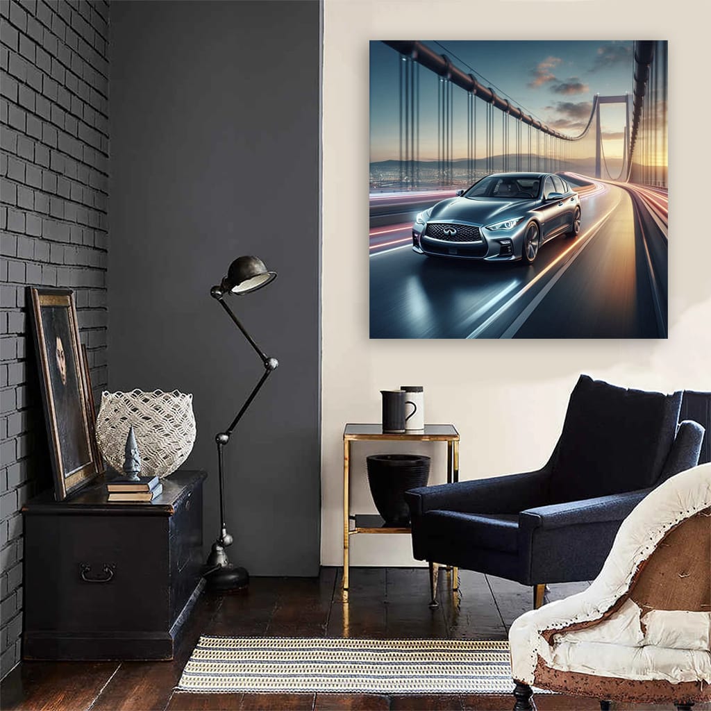 Infiniti Q50 Bridge Wall Art