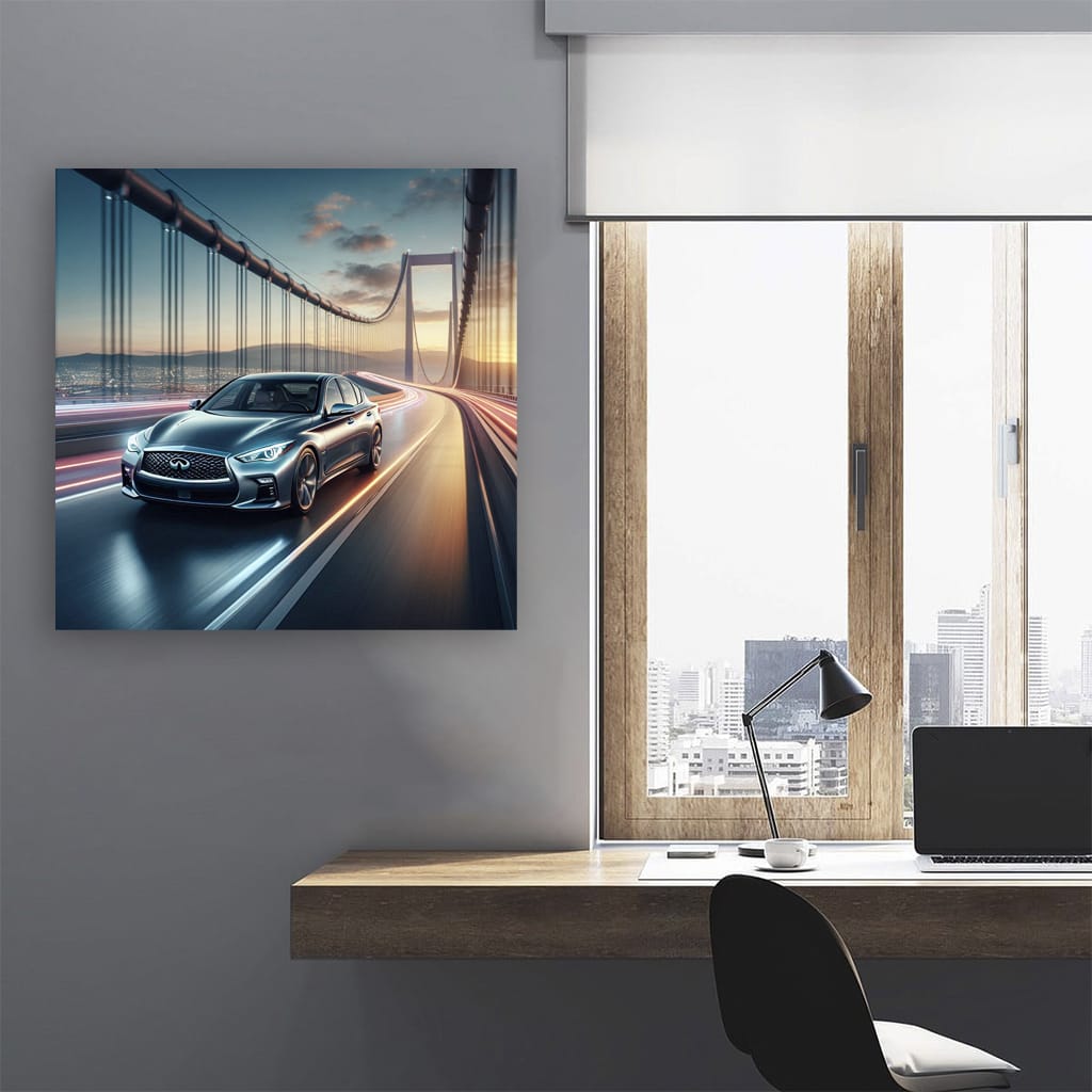 Infiniti Q50 Bridge Wall Art