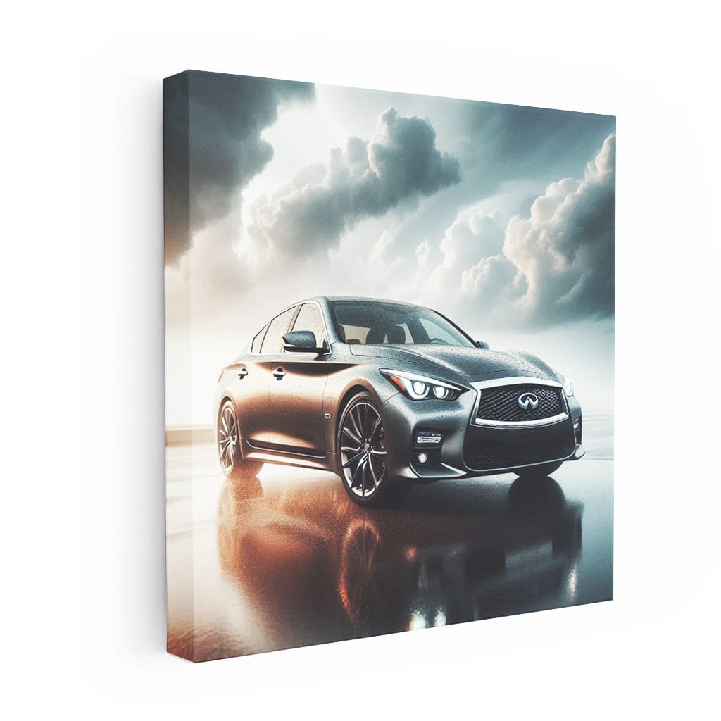 Infiniti Q50 Cloudy Weather Wall Art