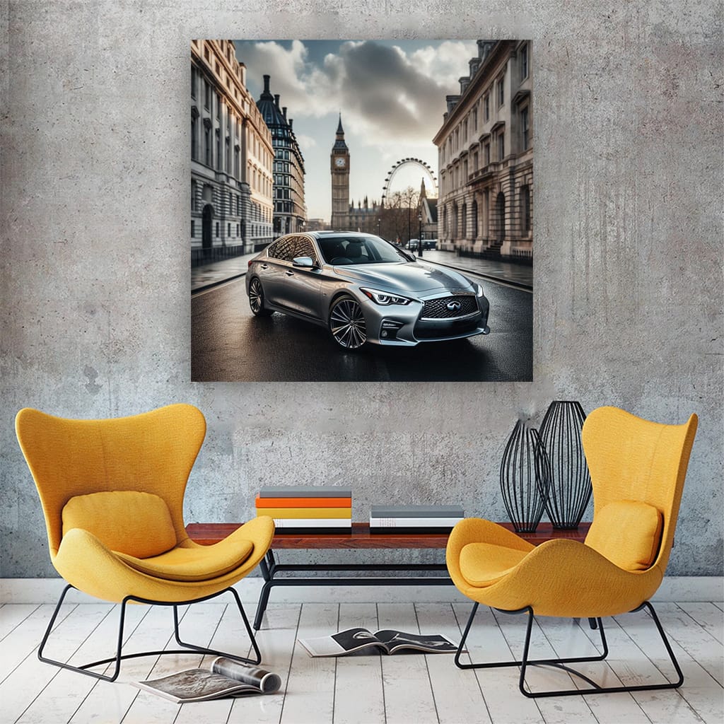 Infiniti Q50 Lond Wall Art