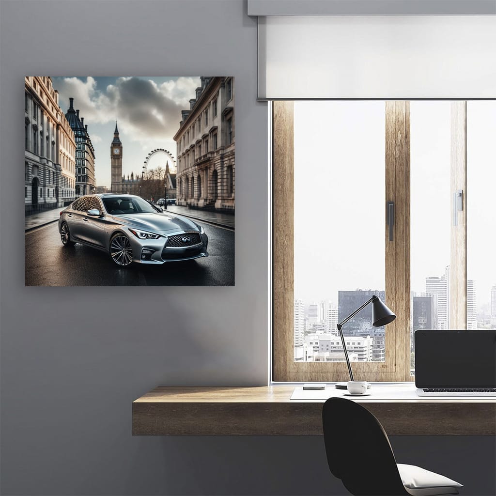 Infiniti Q50 Lond Wall Art