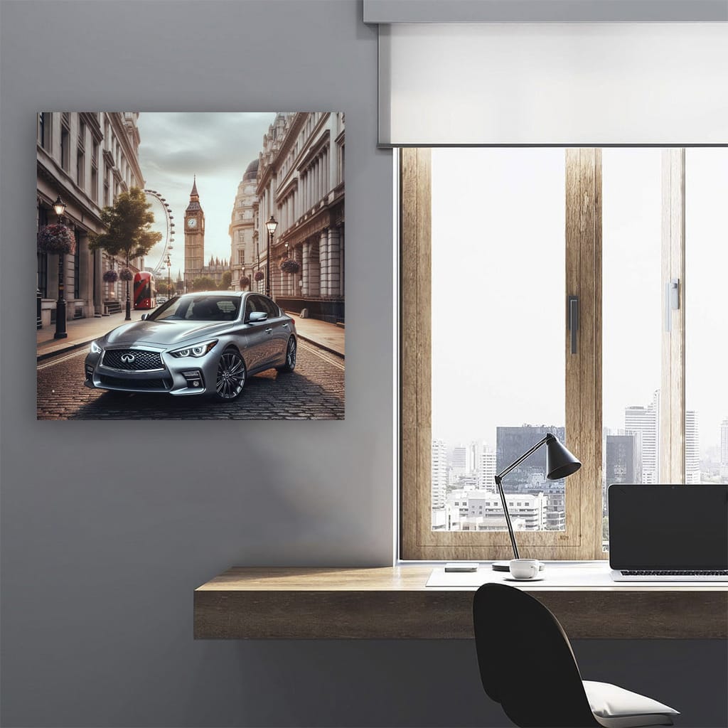 Infiniti Q50 London Wall Art