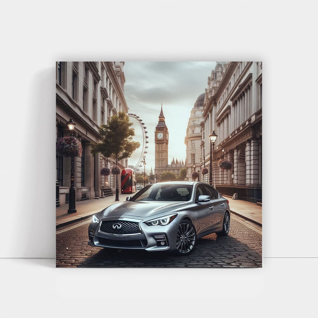 Infiniti Q50 London Wall Art