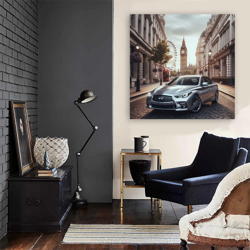 Infiniti Q50 London Wall Art