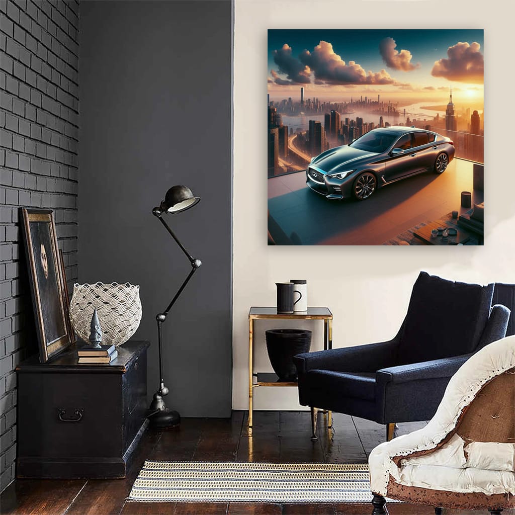 Infiniti Q50 Luxury Life Wall Art