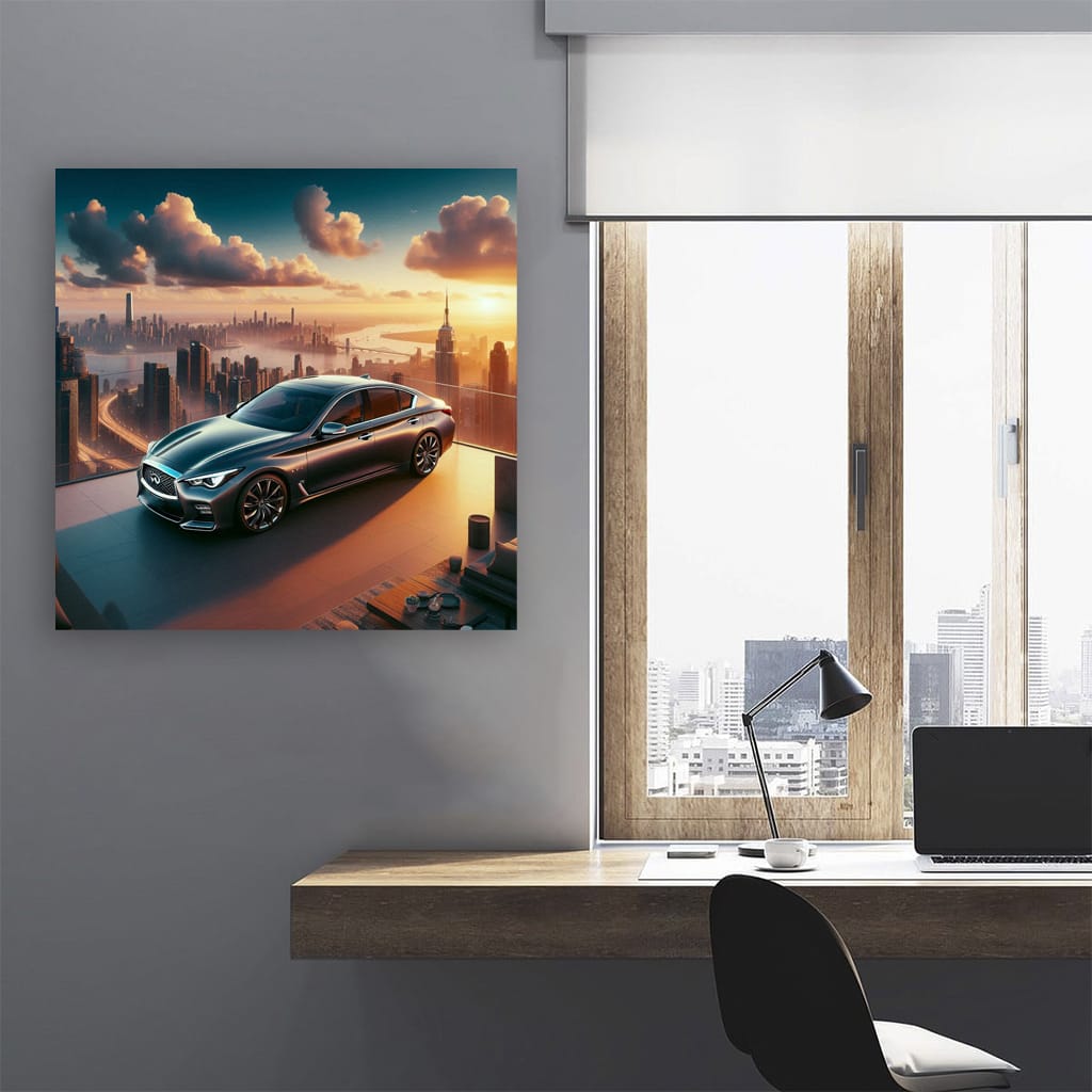 Infiniti Q50 Luxury Life Wall Art