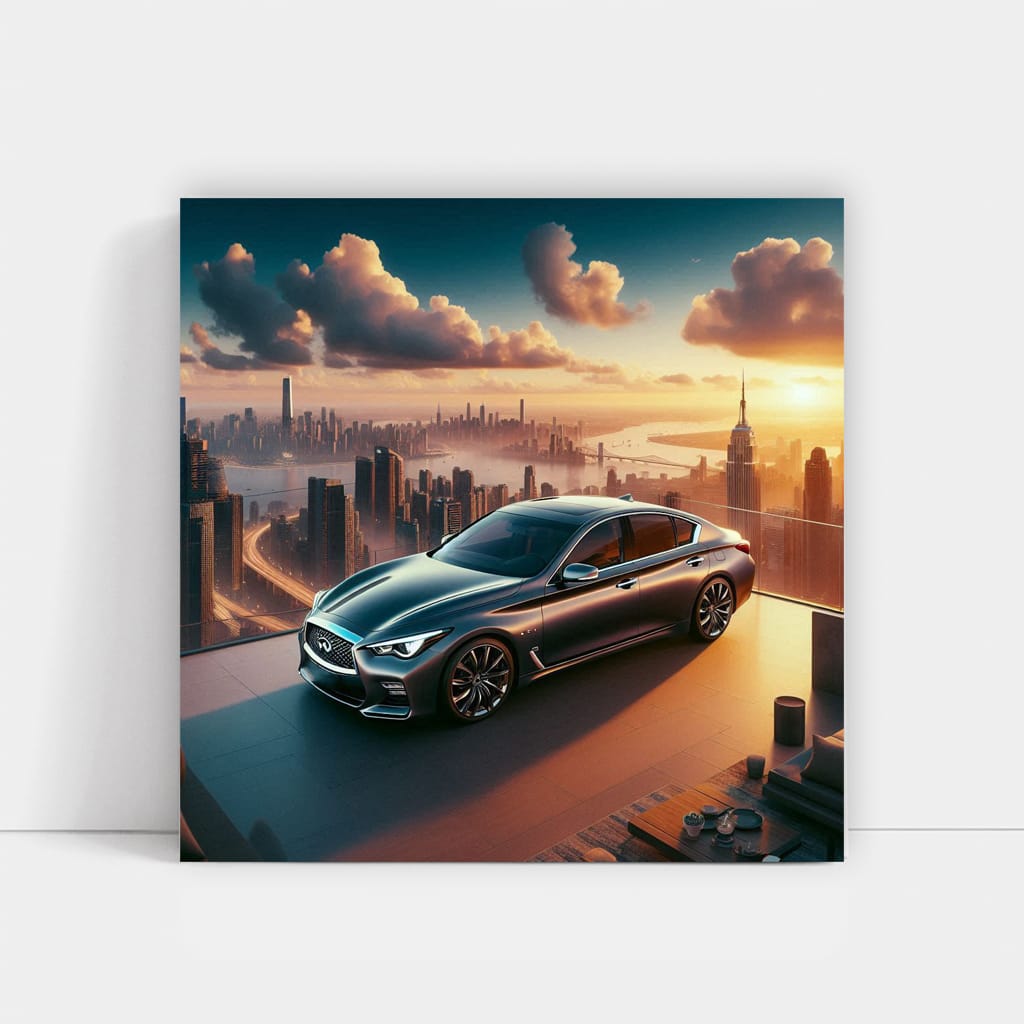 Infiniti Q50 Luxury Life Wall Art