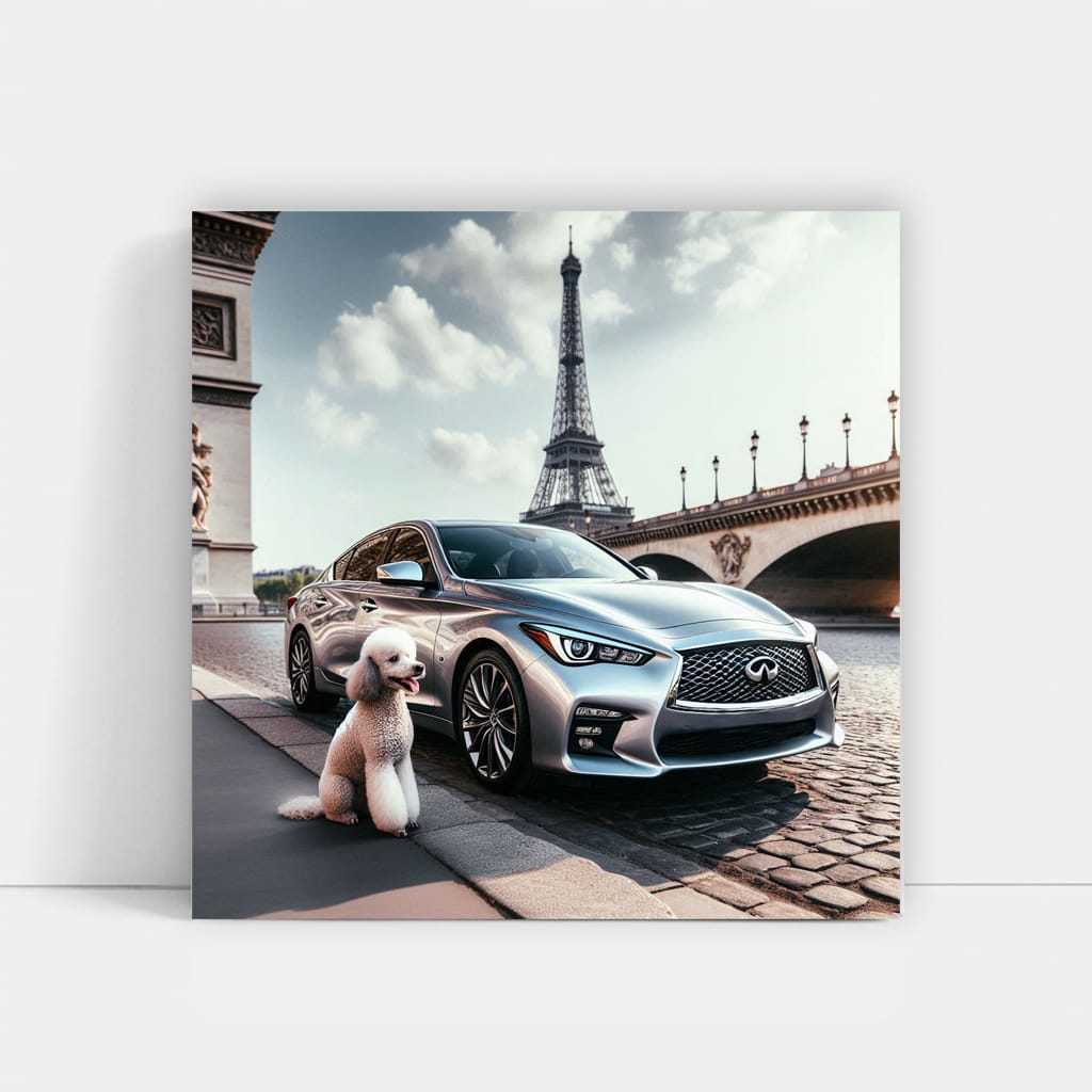 Infiniti Q50 Paris Wall Art