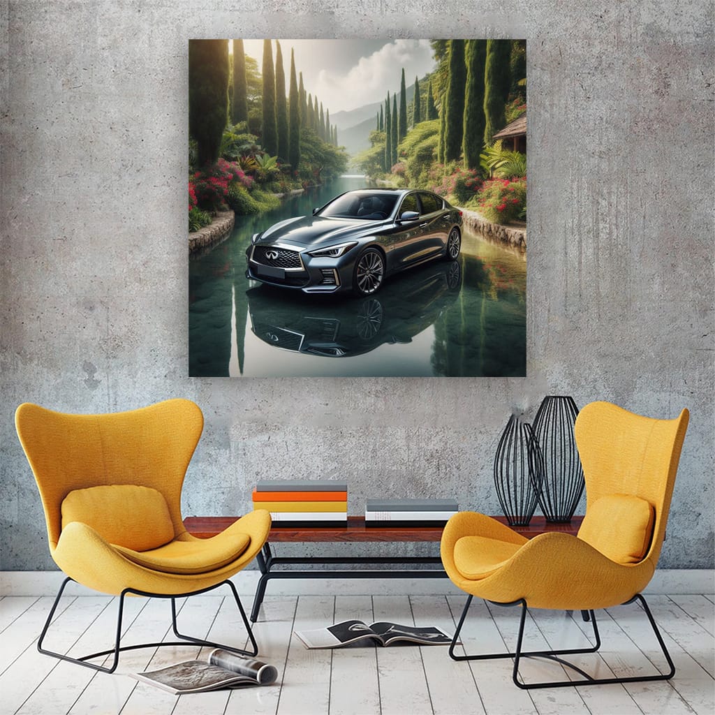 Infiniti Q50 Riv Wall Art