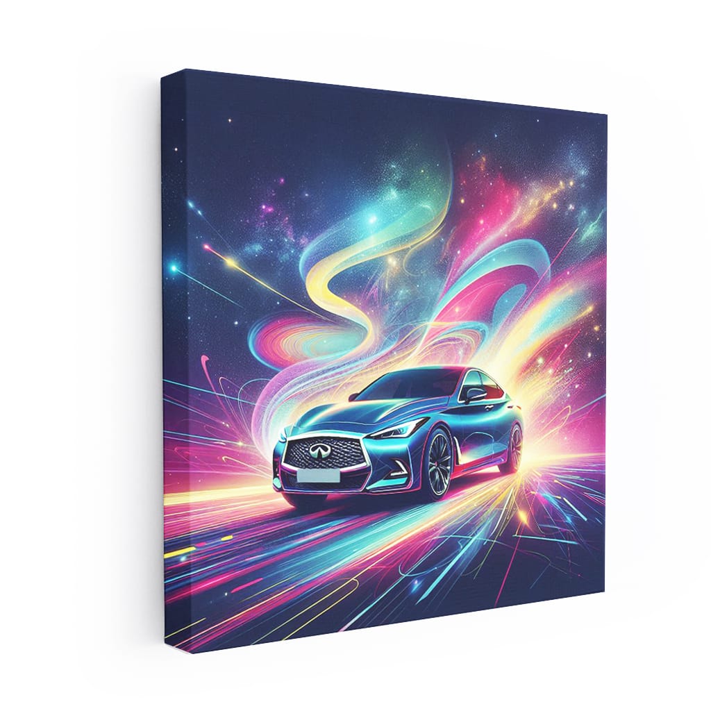 Infiniti Q60 Absctra Wall Art