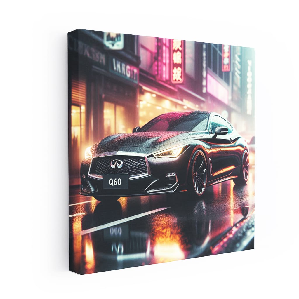 Infiniti Q60 Rainy Weather Wall Art