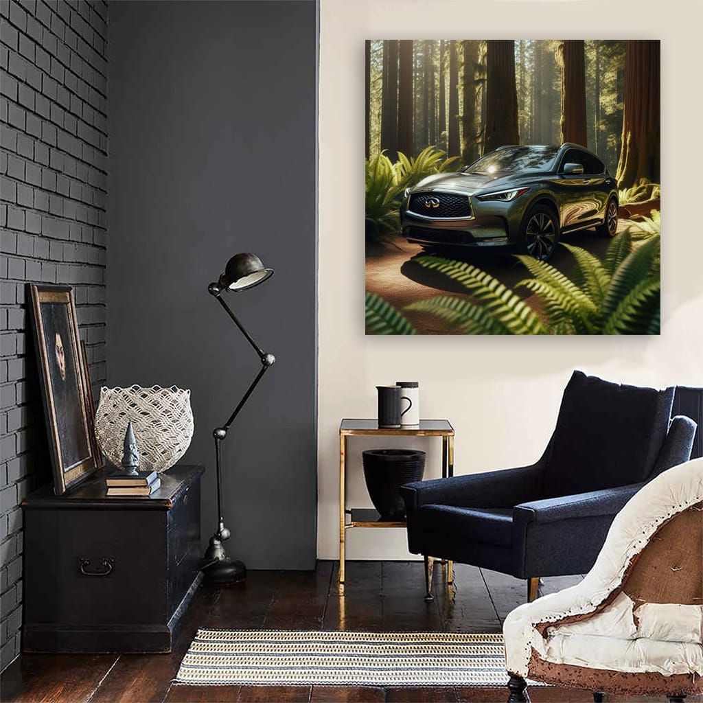 Infiniti QX50 in Forest - Elegant and Versatile SUV