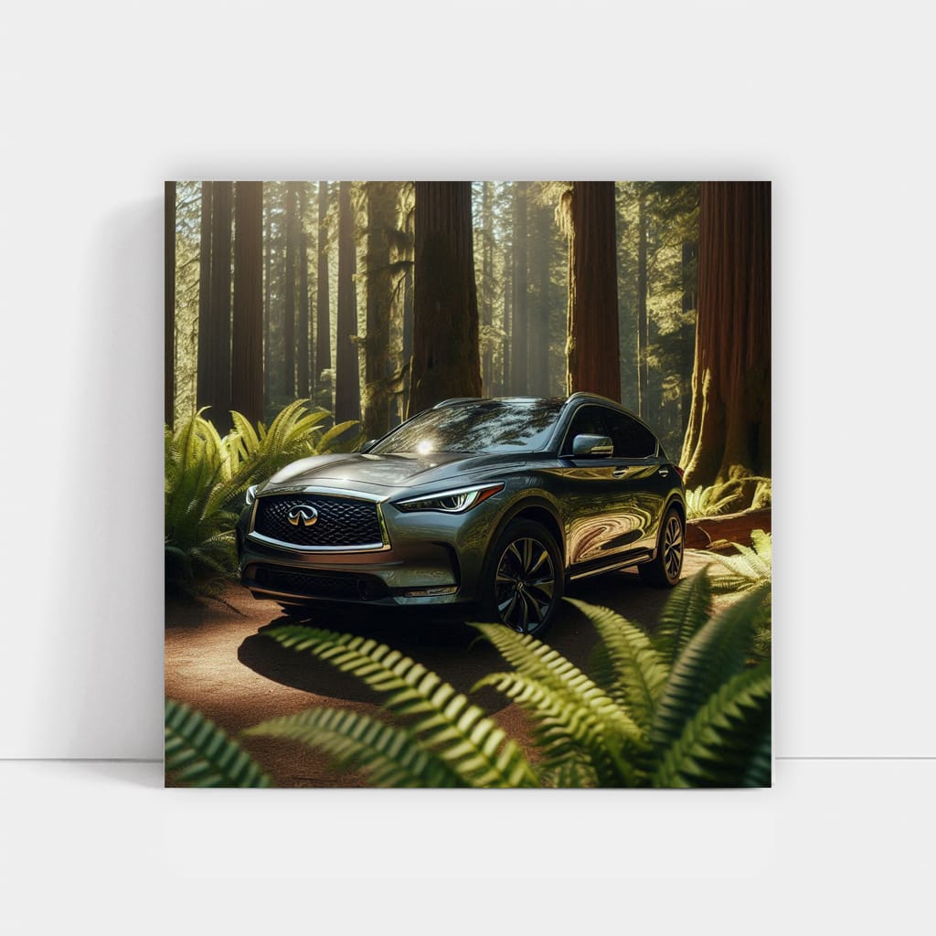 Infiniti QX50 in Forest - Elegant and Versatile SUV