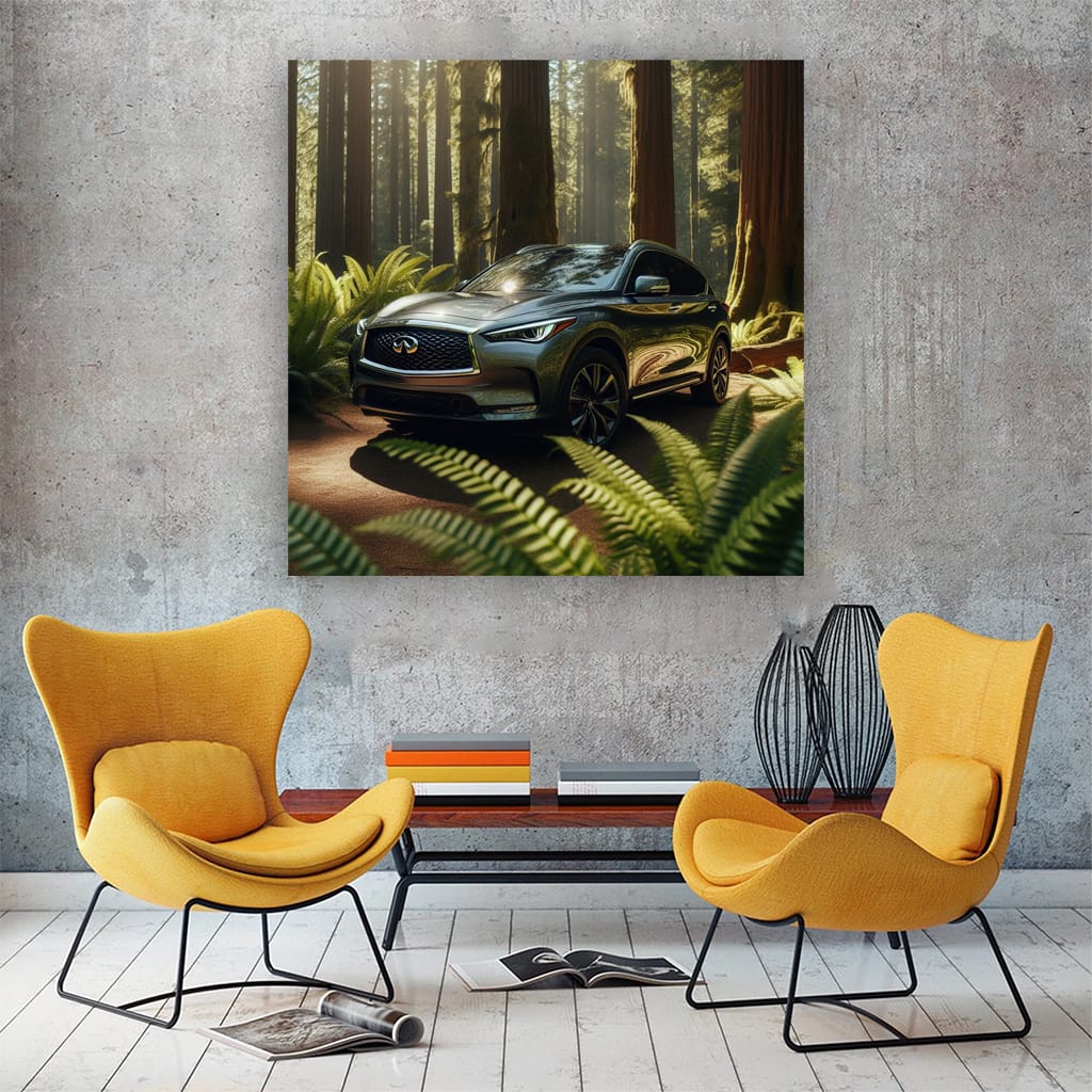 Infiniti QX50 in Forest - Elegant and Versatile SUV