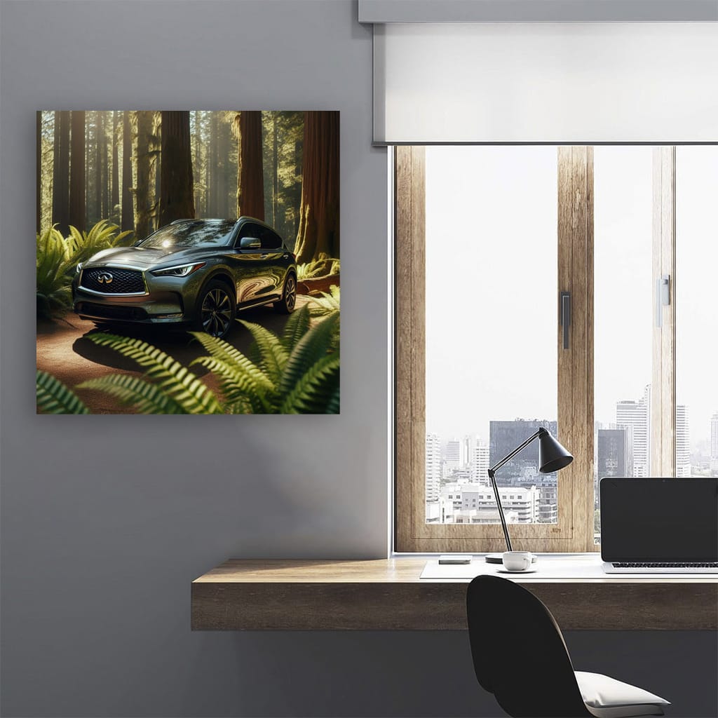 Infiniti QX50 in Forest - Elegant and Versatile SUV