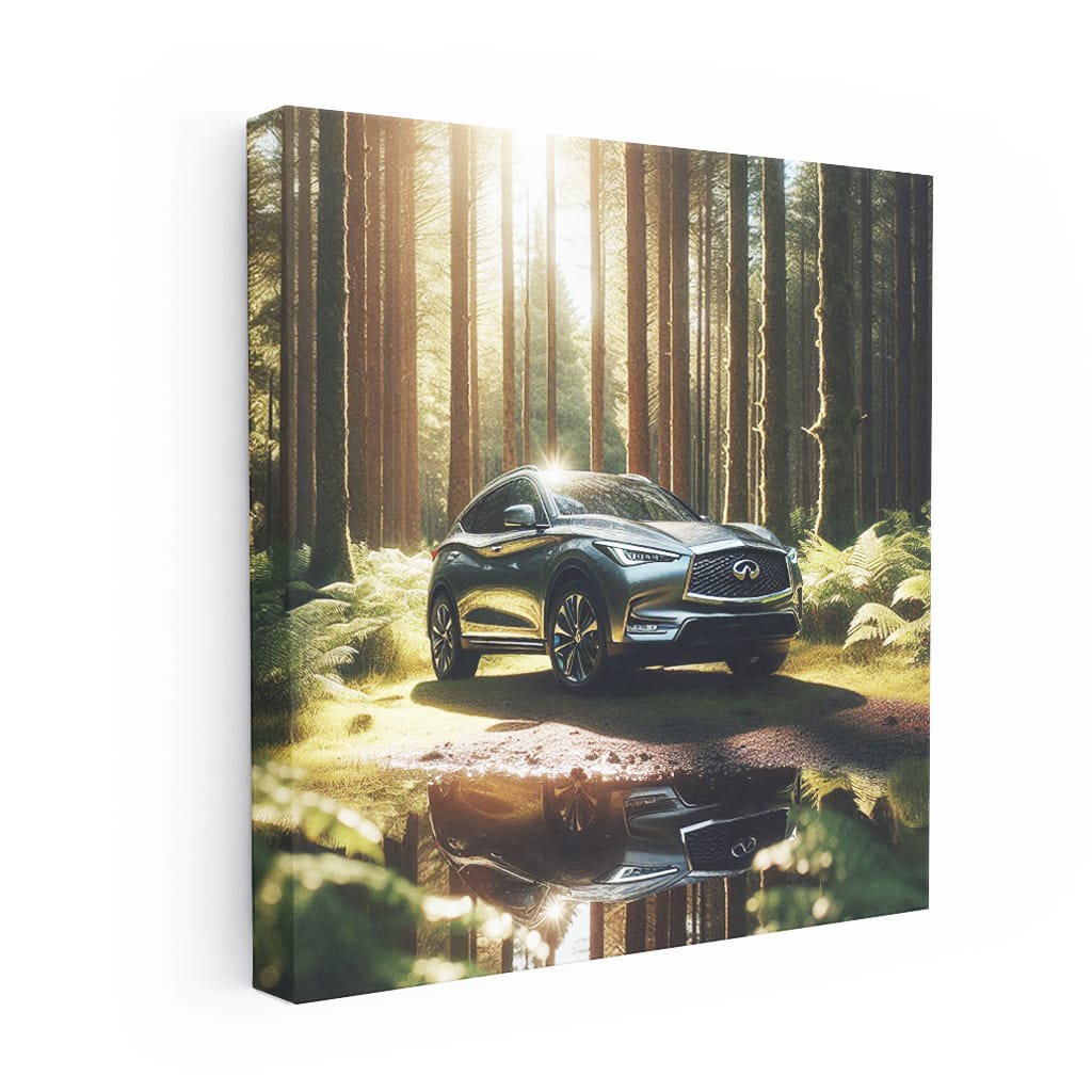 Infiniti Qx50 Forest Wall Art