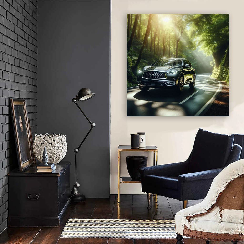 Infiniti Qx50 Road Wall Art