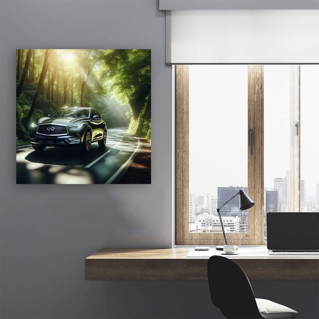 Infiniti Qx50 Road Wall Art