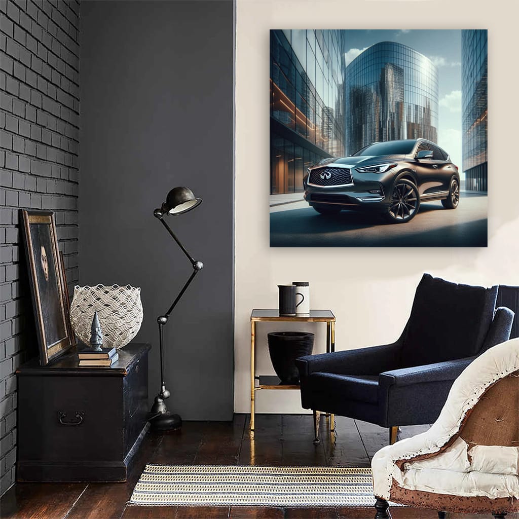 Infiniti Qx60 Building Wall Art