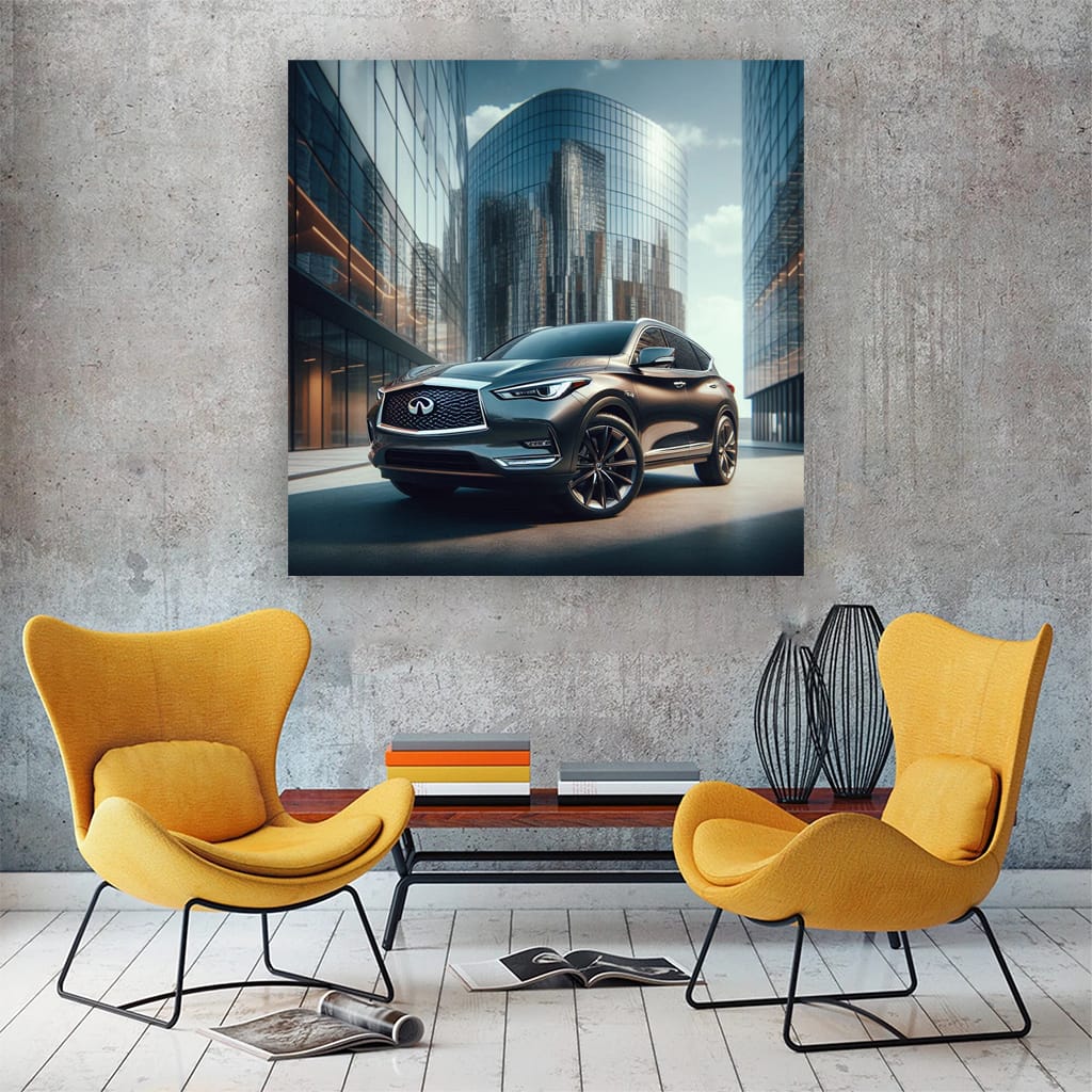 Infiniti Qx60 Building Wall Art