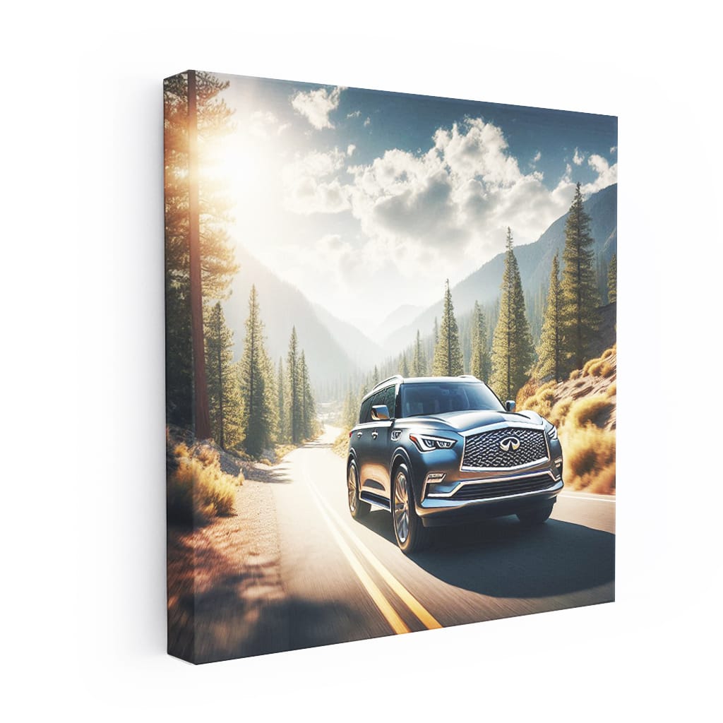 Infiniti Qx80 Road Wall Art