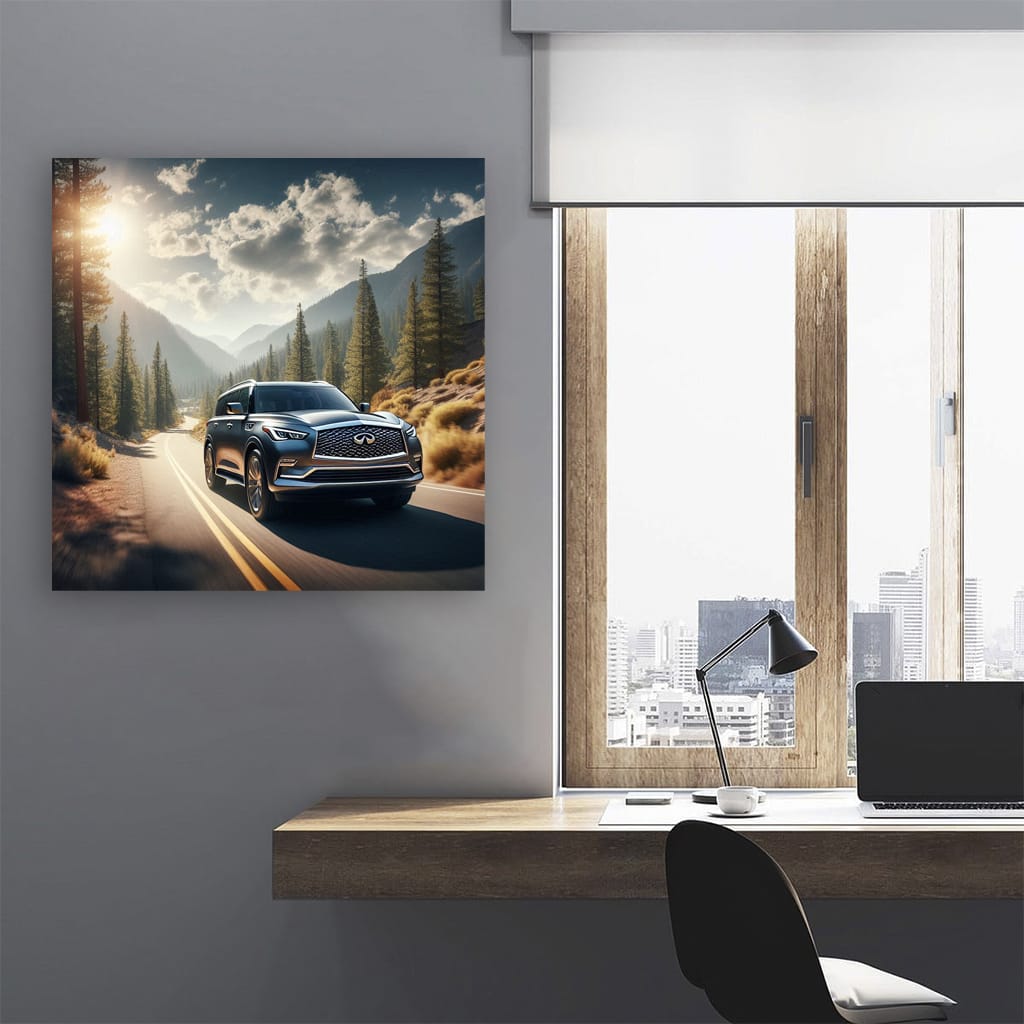 Infiniti Qx80 Road Wall Art