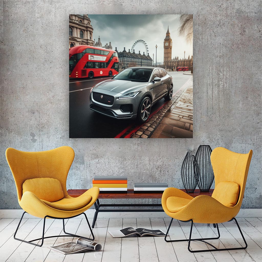 Jaguar E-Pace in London - Urban Elegance on Move