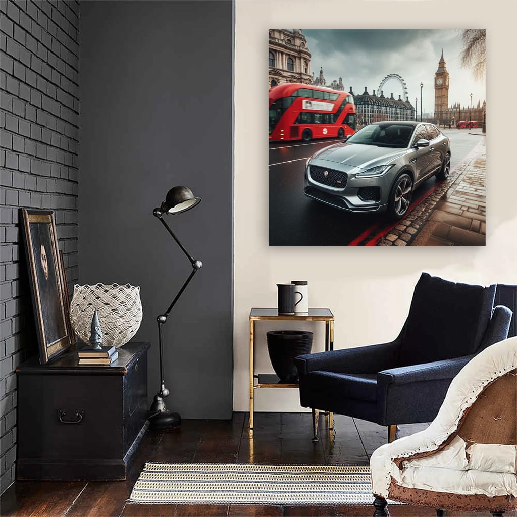 Jaguar Epace Lond Wall Art