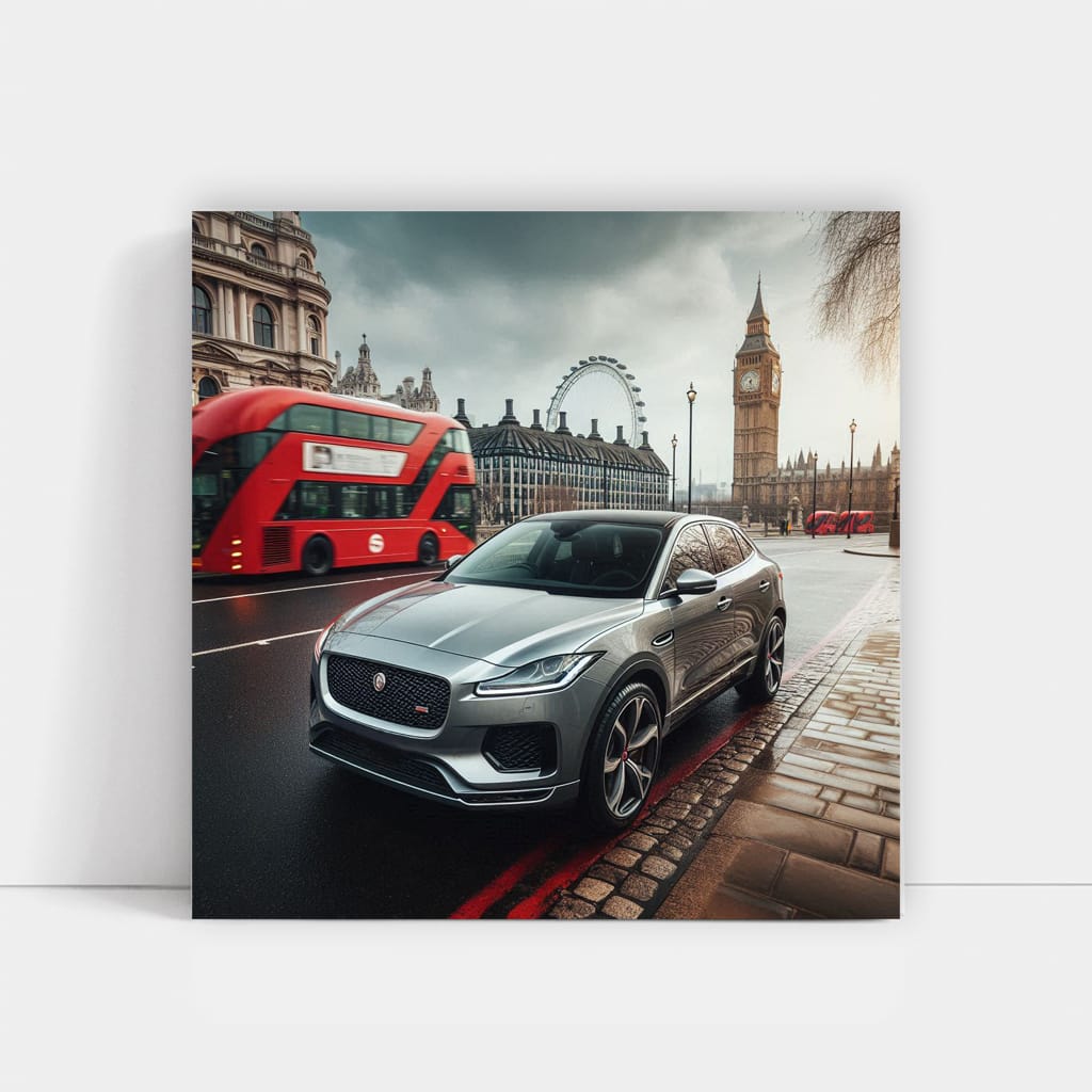Jaguar E-Pace in London - Urban Elegance on Move