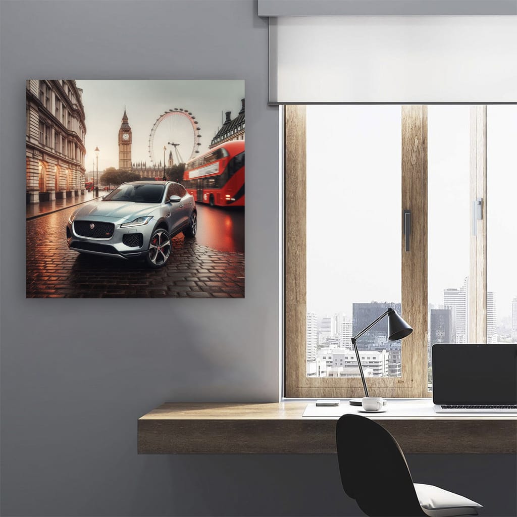 Jaguar Epace London Wall Art