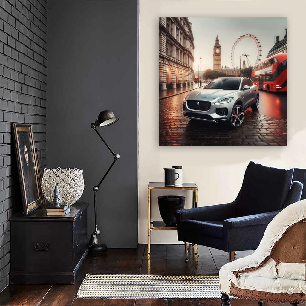 Jaguar Epace London Wall Art