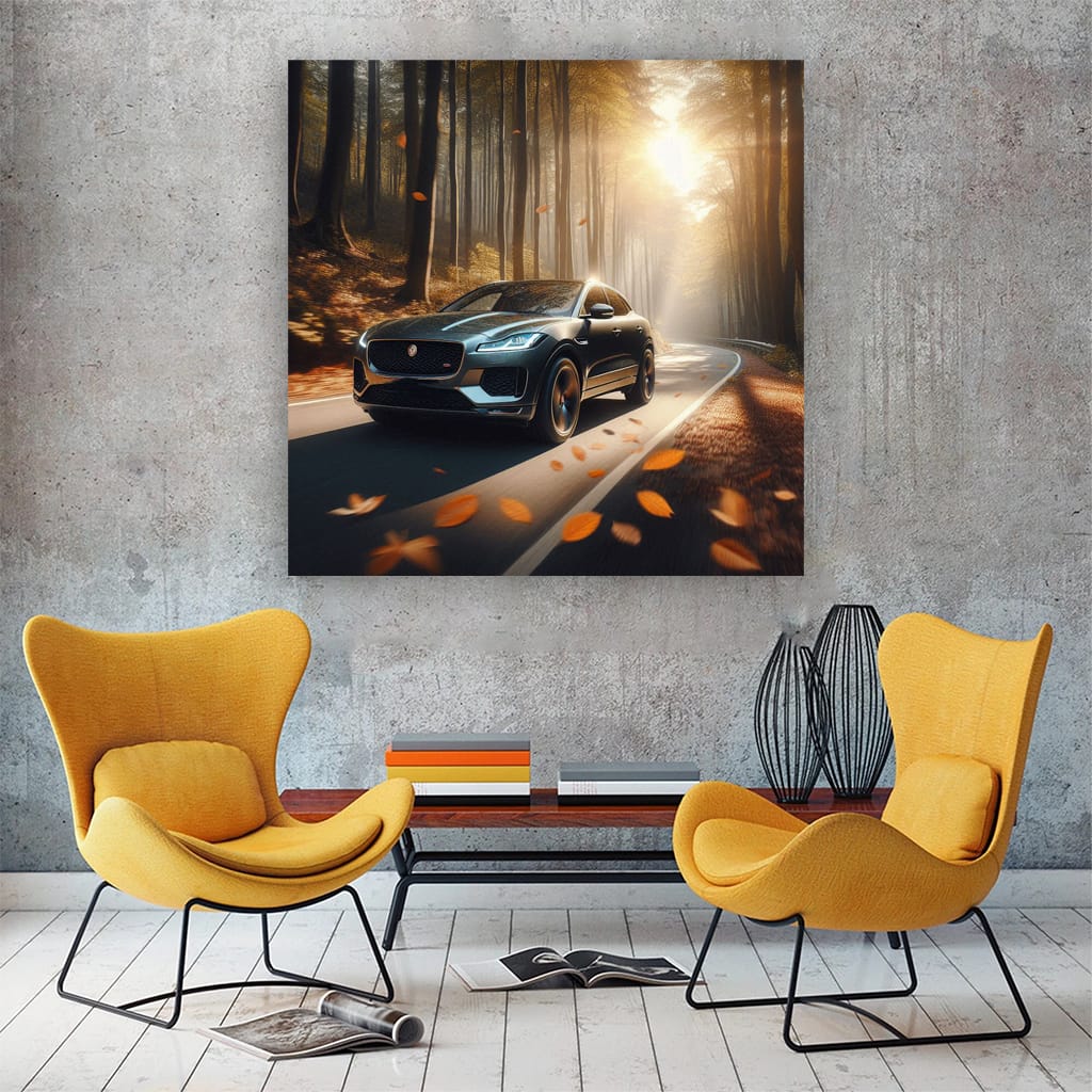 Jaguar Epace Ro Wall Art