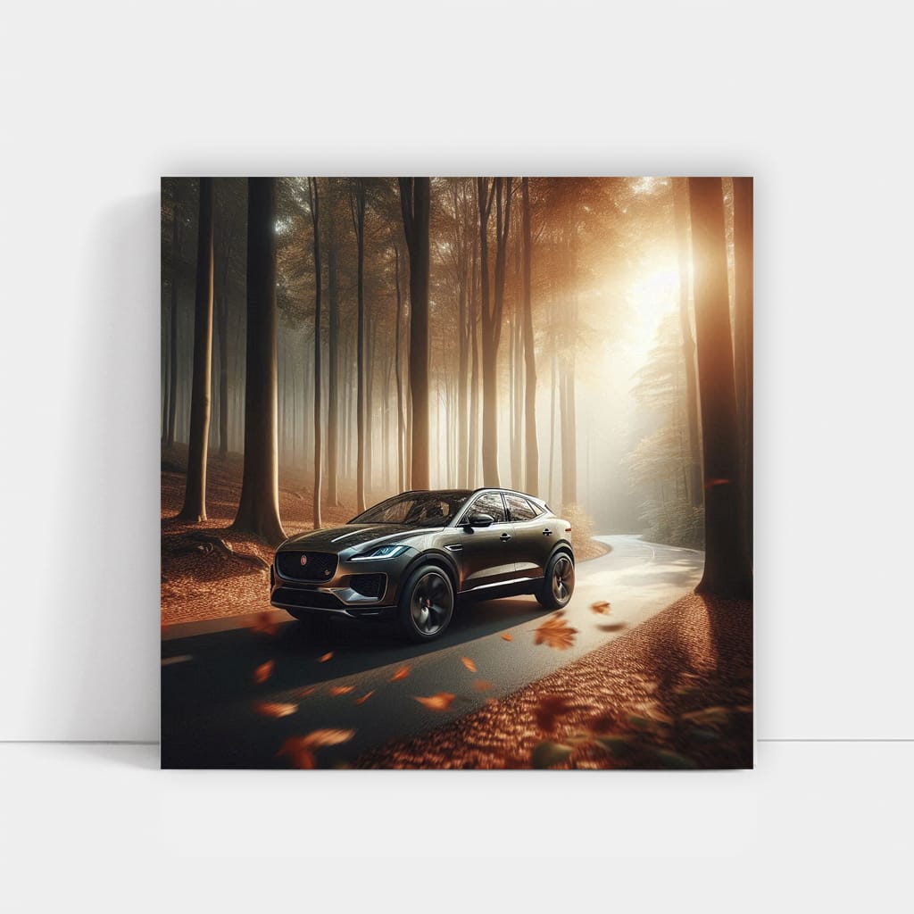 Jaguar Epace Road Wall Art