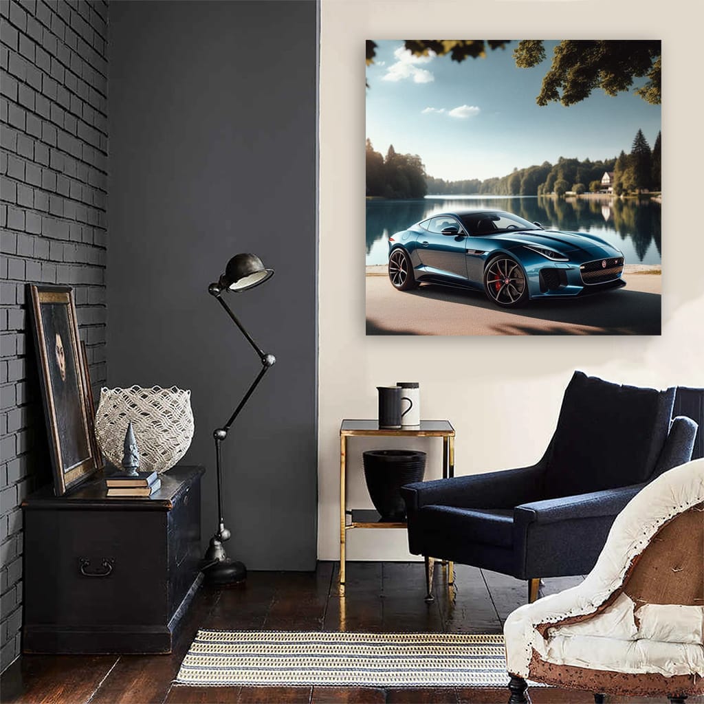 Jaguar F-Type by Lake - Elegance Meets Power
