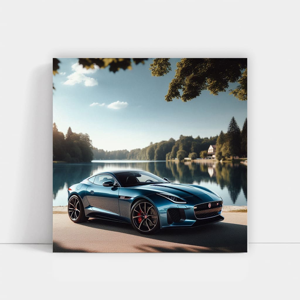 Jaguar F-Type by Lake - Elegance Meets Power