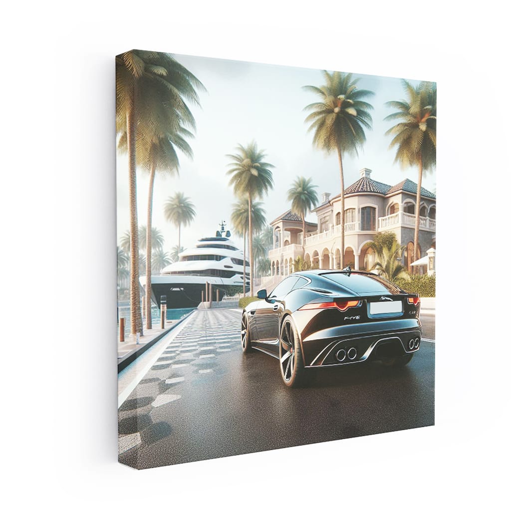 Jaguar Ftype Luxury Li Wall Art
