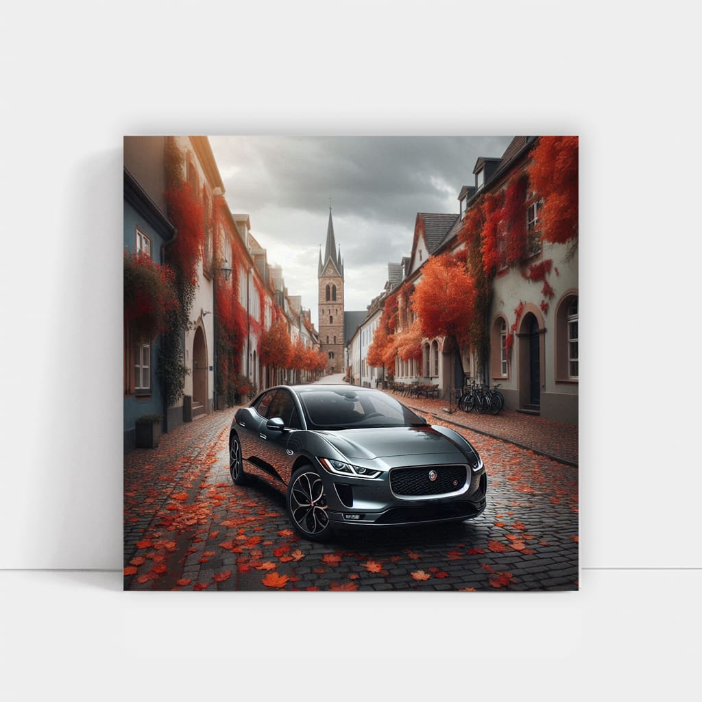 Jaguar I-Pace Overcast Skies