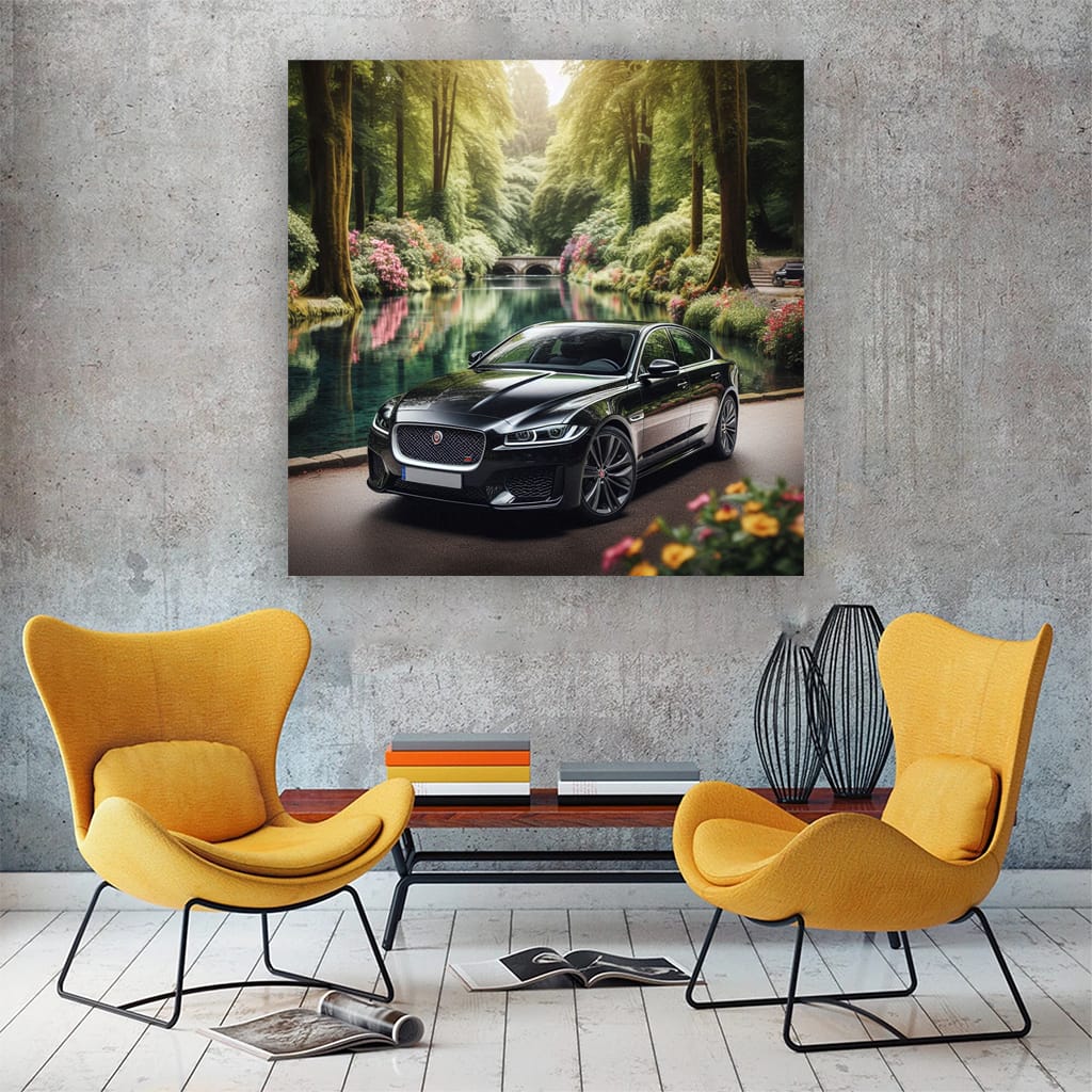 Jaguar Xf Riv Wall Art