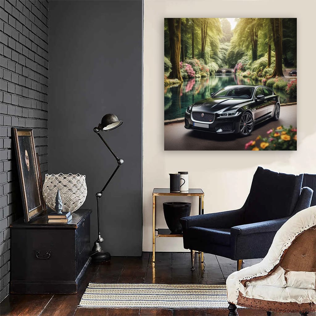 Jaguar Xf Riv Wall Art