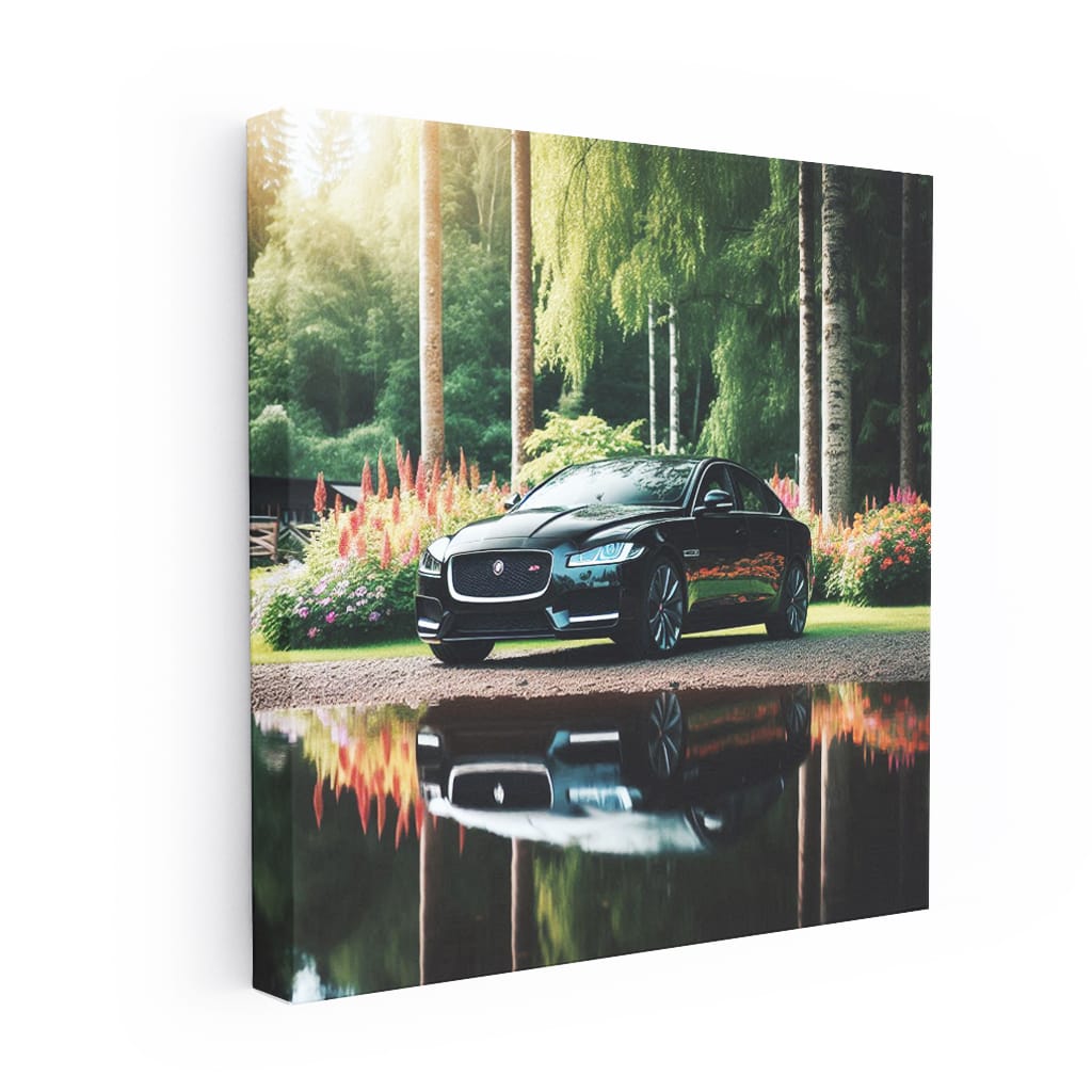 Jaguar Xf River Wall Art