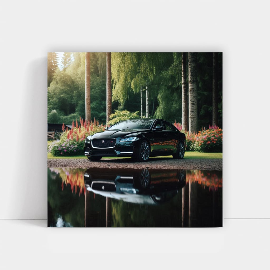 Jaguar Xf River Wall Art