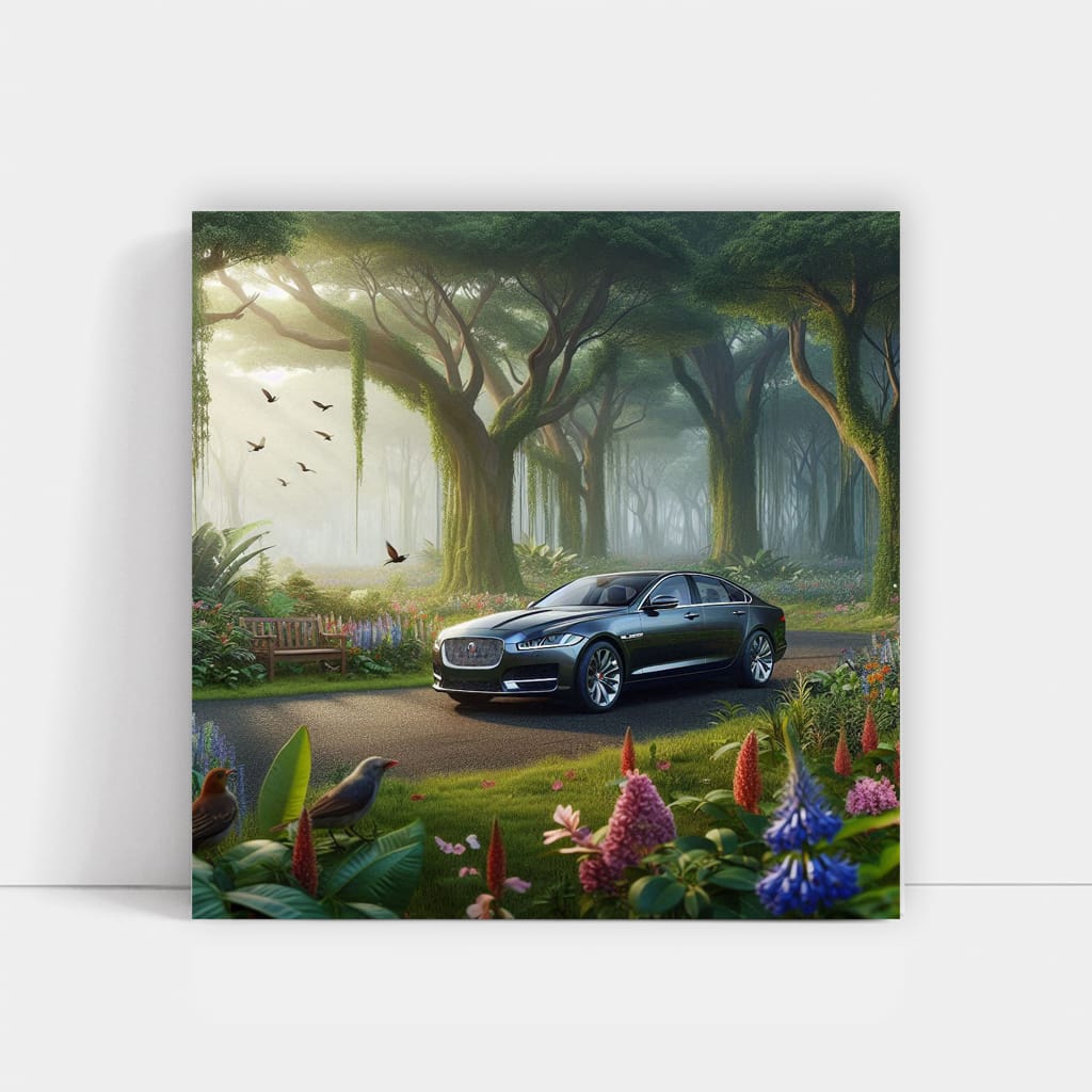 Jaguar Xj National Park Wall Art