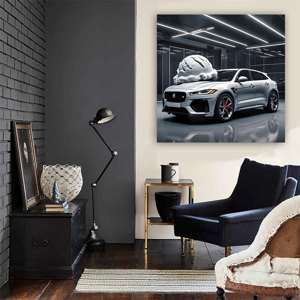 Jaguar F-Pace SVR Silver Ice - Cool, Powerful, Sleek Ride
