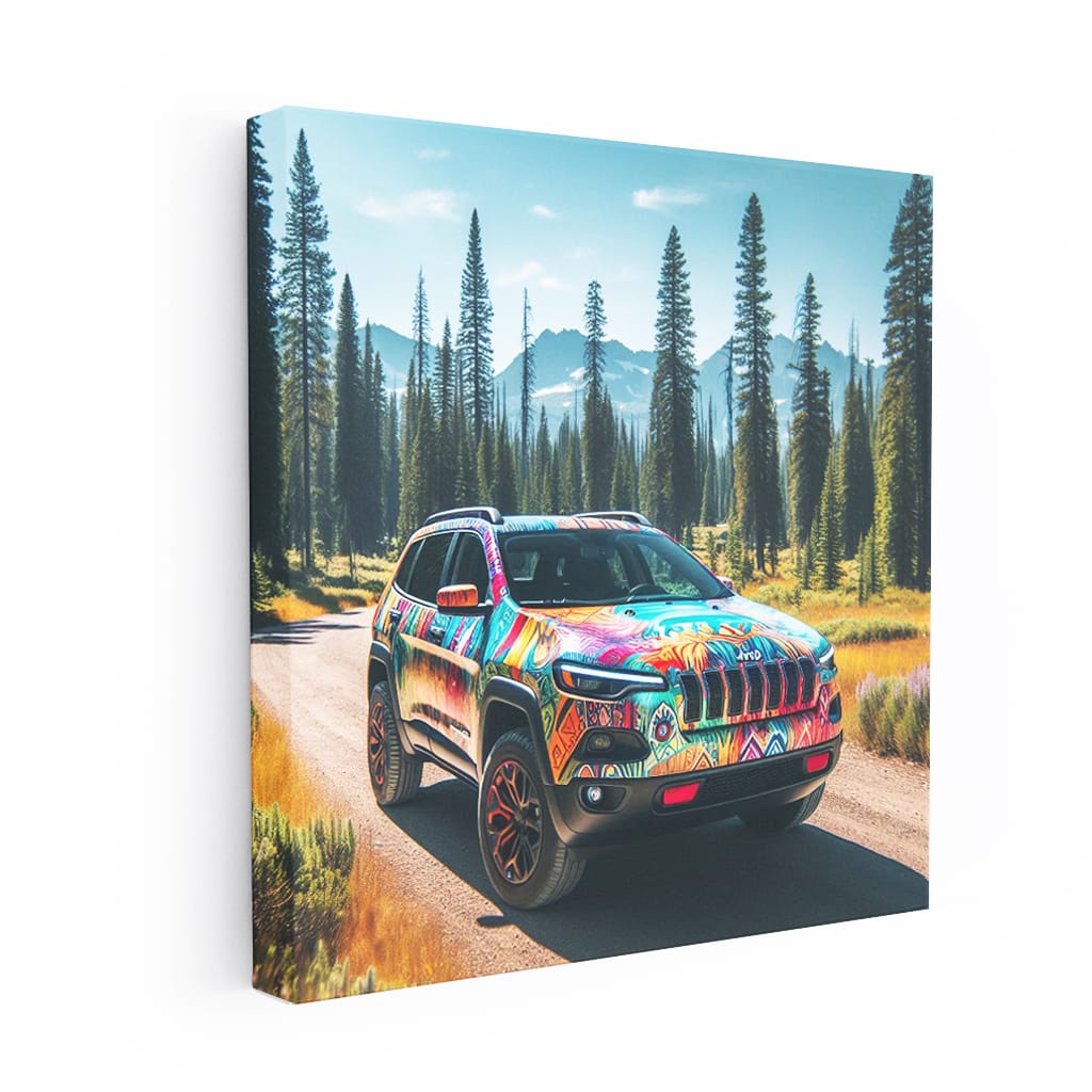 Jeep Cherokee Pai Wall Art