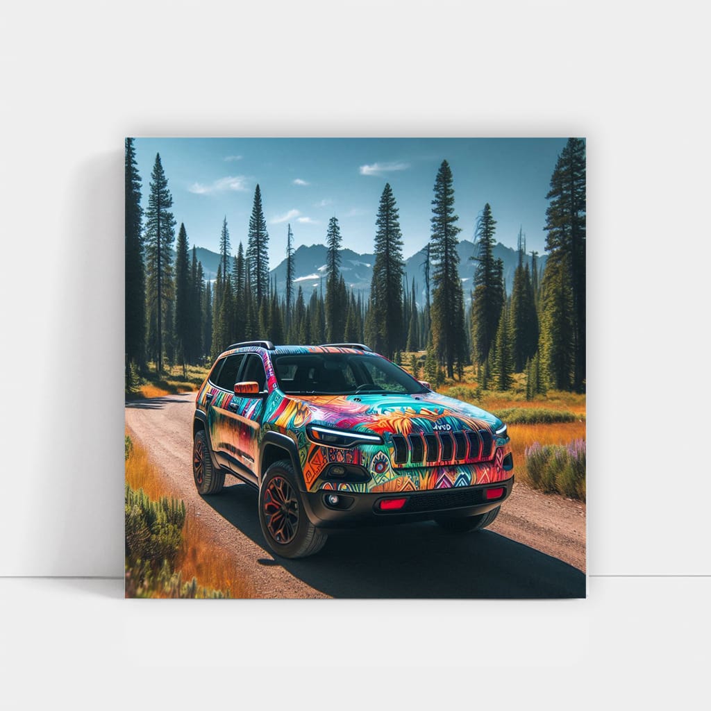 Jeep Cherokee Pai Wall Art